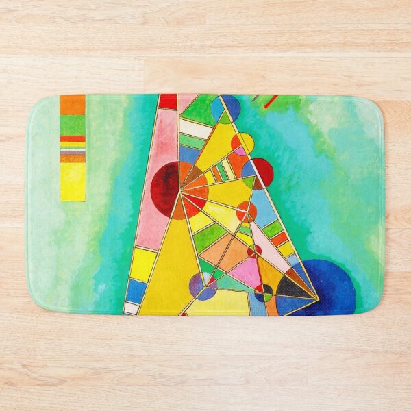 Item preview, KANDINSKY HD - Multi Colored Triangle 1927 Art  designed and sold by Go Logo Designs.