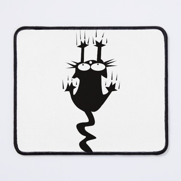 Item preview, Funny Black Cat Scratching Wall With Its Claws Design For Cat Lover designed and sold by Kenny789.