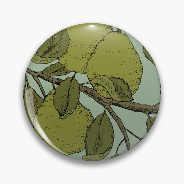 Item preview, Bergamot branches illustration designed and sold by hmorena.