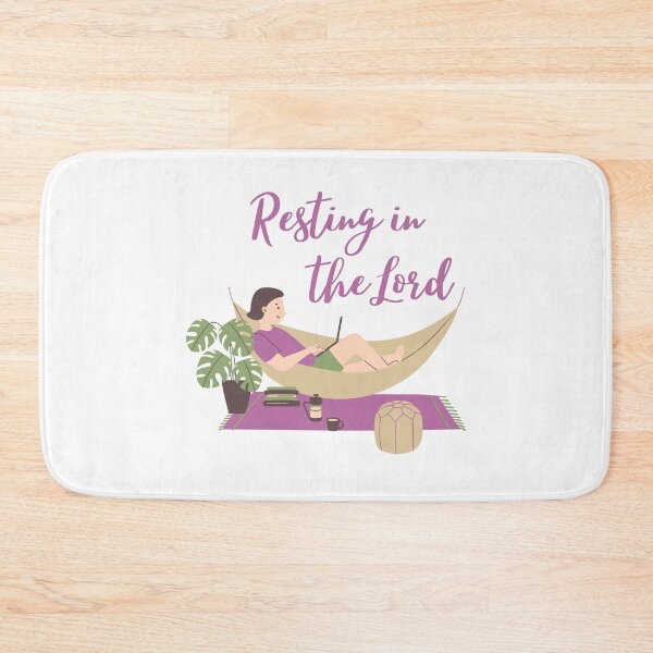 Item preview, Resting in the Lord hammock designed and sold by EdenAndOlive.