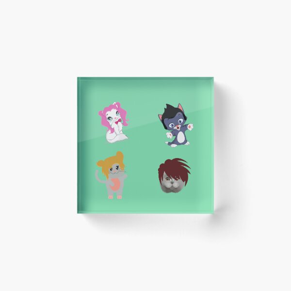 Item preview, Funny Cute Cat With A Wig / Cool and Cute Cats With Funny Wigs, For Kids/Adults//Nurseries/Pre-Schoolers/Cat Lovers designed and sold by haRexia.