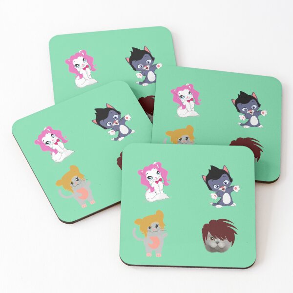 Item preview, Funny Cute Cat With A Wig / Cool and Cute Cats With Funny Wigs, For Kids/Adults//Nurseries/Pre-Schoolers/Cat Lovers designed and sold by haRexia.