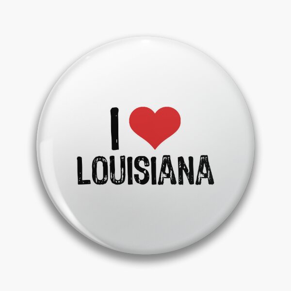 Item preview, I Love Louisiana designed and sold by The "I Love Everything" Shop.