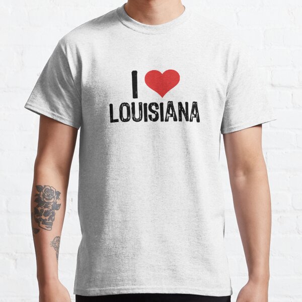 Vintage Louisiana Home State T-shirt, I Love Louisiana Shirt