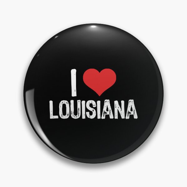 Item preview, I Love Louisiana designed and sold by The "I Love Everything" Shop.