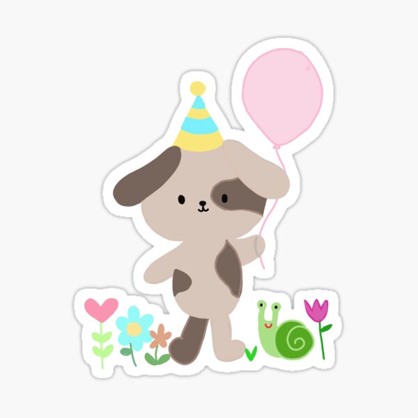 Have a pawsome birthday Sticker