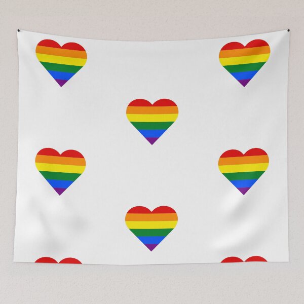 Item preview, Gay Pride - Rainbow Heart designed and sold by ETIndustries.
