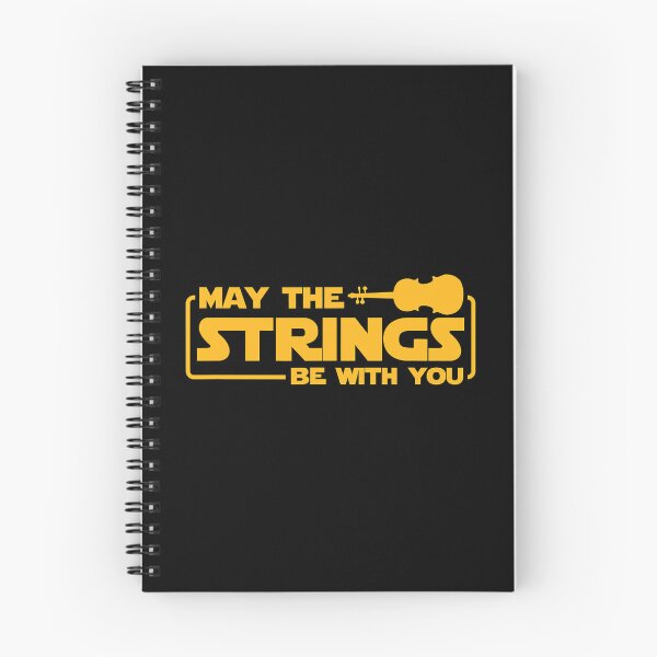 Item preview, May The Strings Be With You Violin Funny Violinist Music designed and sold by ibarrbeat.