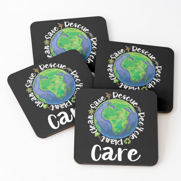 Item preview, save rescue recycle plant clean care earth day designed and sold by Med ing.