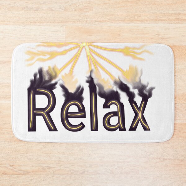 Item preview, Aesthetic Relax in Capital Letters  designed and sold by MsArtyCrafts.