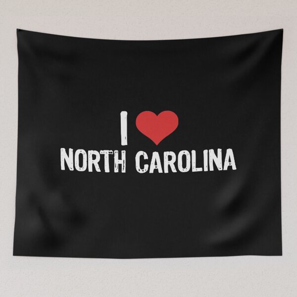 Item preview, I Love North Carolina designed and sold by The "I Love Everything" Shop.
