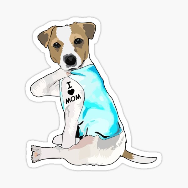 Item preview, Jack Russell Lover Jack Russell I Love Mom designed and sold by davidttenglish.