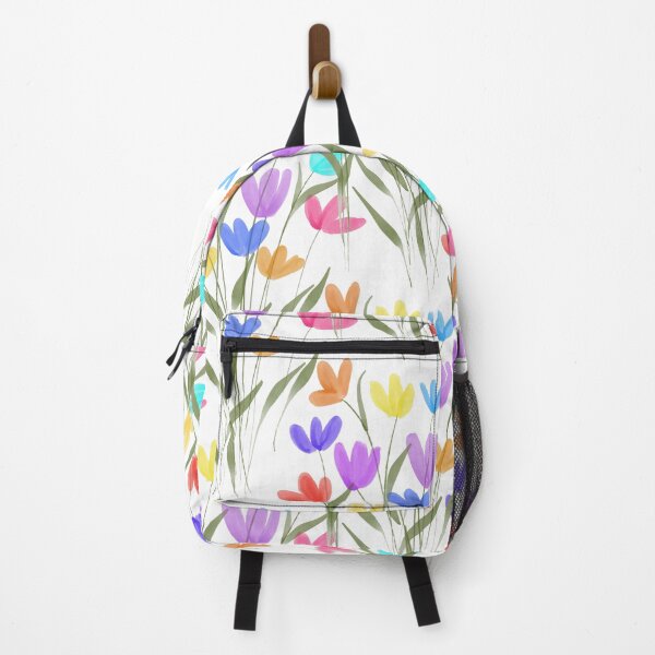 Item preview, Colorful meadow flowers pattern designed and sold by PeacefulArtUkr.