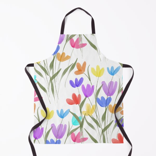 Item preview, Colorful meadow flowers pattern designed and sold by PeacefulArtUkr.