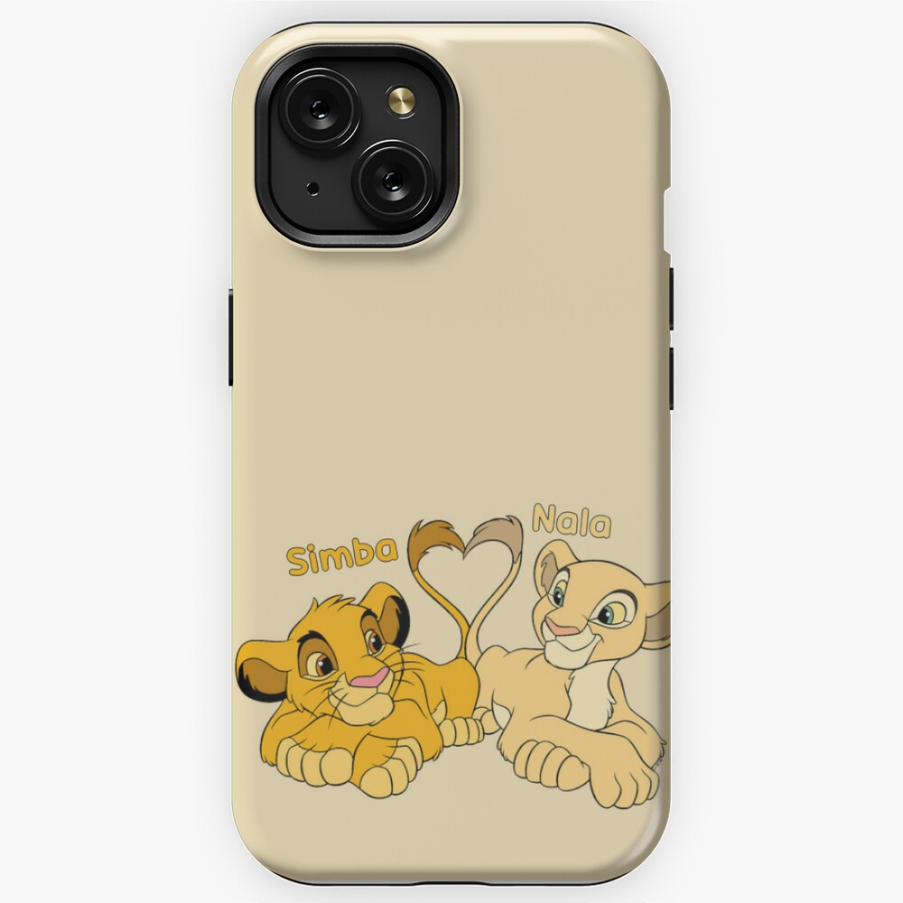 Case for Oppo A79 5G Official Disney Simba and Nala Silhouette - The Lion  King