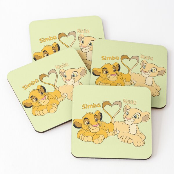 Item preview, Simba and Nala - Cartoon Cubs designed and sold by RMelissart.