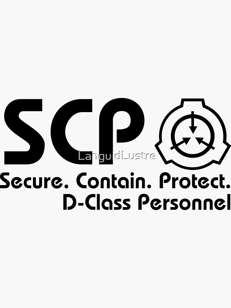Pegatina for Sale con la obra « incluyendo el logo de la Fundación SCP» de  SCPillustrated