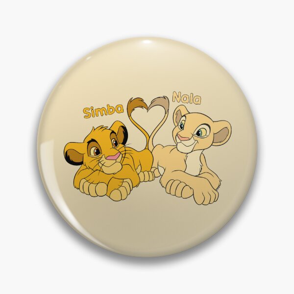 Item preview, Simba and Nala - Cartoon Cubs designed and sold by RMelissart.