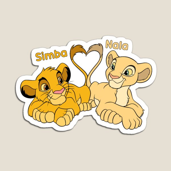 Magnetic simba and nala online