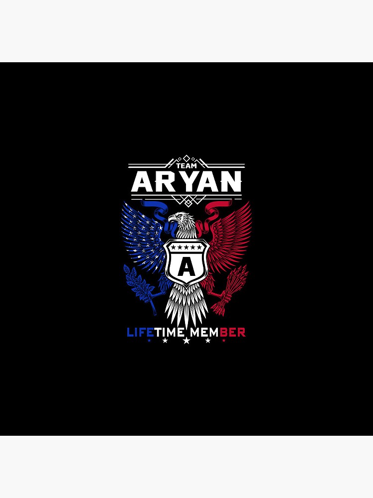Aryan Name T Shirt - Aryan Eagle Lifetime Member Gift Item Tee