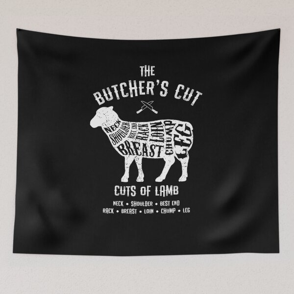 Item preview, The Butcher's Cut - Cuts of Lamb designed and sold by Rhu Creations.