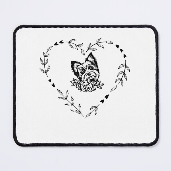 Item preview, A black and white west highland terrier wreath heart. Westland floral heart Dog flowers wreath heart. Art Board Print designed and sold by Doggymadness.