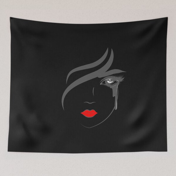 Item preview, Elegant Face Teardrop designed and sold by GorLorLar.