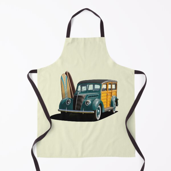 Item preview, 1937 Ford Woody Station Wagon in teal designed and sold by candc-retro.