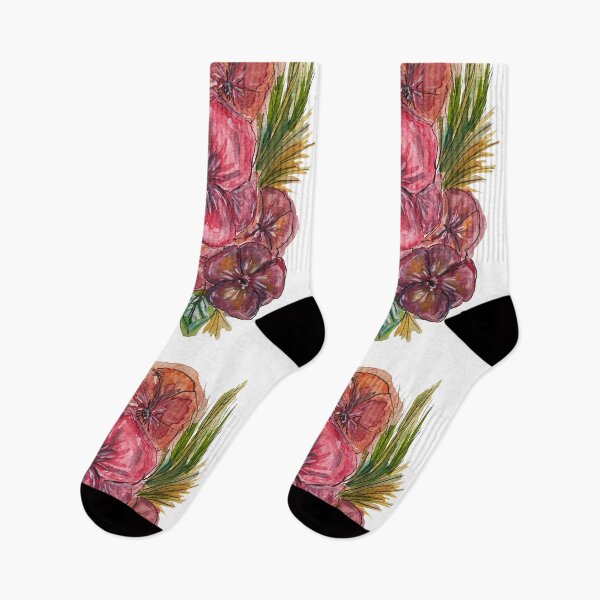 Item preview, Watercolor Flower Bouquet designed and sold by unfold-gettable.
