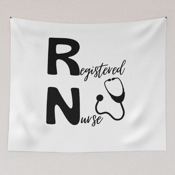 Item preview, Registered Nurse ( R N )  designed and sold by Nilima Bano ⭐⭐⭐⭐.