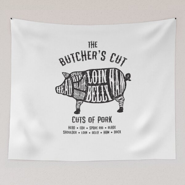 Item preview, The Butcher's Cut - Cuts of Pork designed and sold by Rhu Creations.