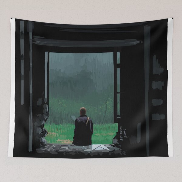 Item preview, Stalker Illustration by burro tees - Andrei Tarkovsky  designed and sold by burrotees.
