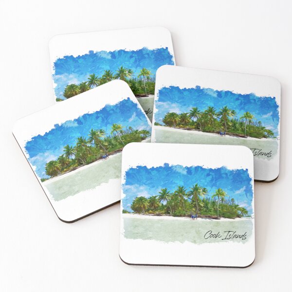 Artikelvorschau, Cook Islands trip in watercolor entworfen und verkauft von chrlalexandru.