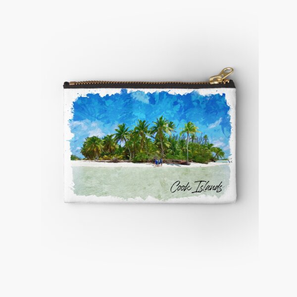 Item preview, Cook Islands trip in watercolor designed and sold by chrlalexandru.