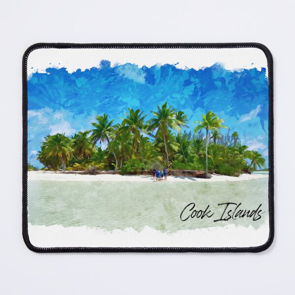 Item preview, Cook Islands trip in watercolor designed and sold by chrlalexandru.