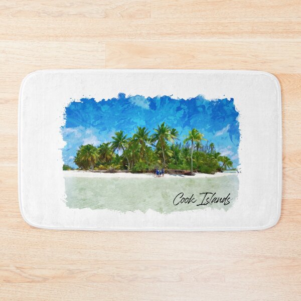 Item preview, Cook Islands trip in watercolor designed and sold by chrlalexandru.