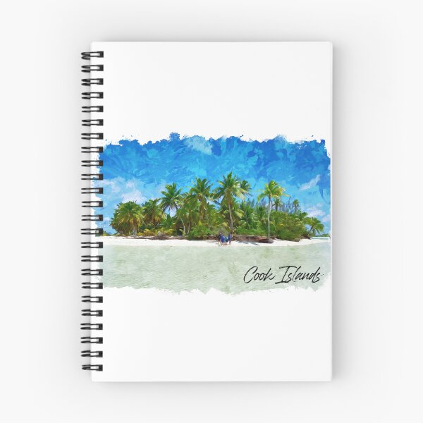 Artikelvorschau, Cook Islands trip in watercolor entworfen und verkauft von chrlalexandru.