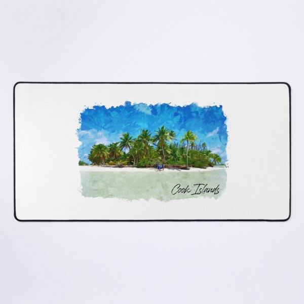 Item preview, Cook Islands trip in watercolor designed and sold by chrlalexandru.