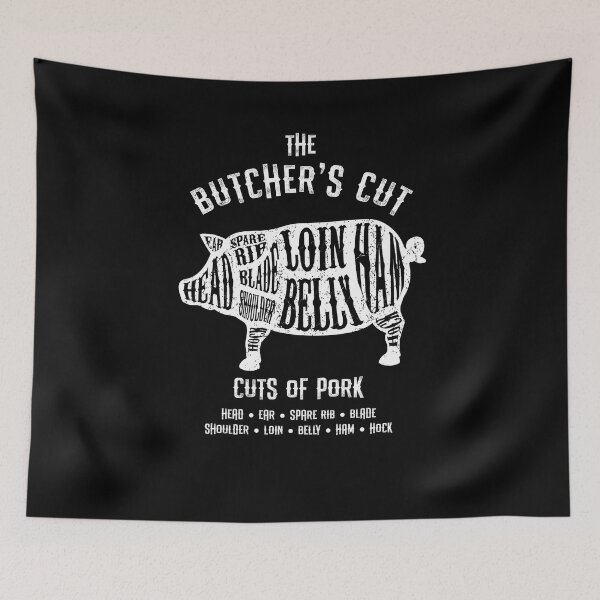 Item preview, The Butcher's Cut - Cuts of Pork designed and sold by Rhu Creations.