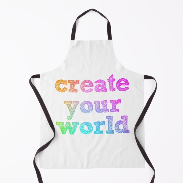 Item preview, Create Your World - rainbow quote designed and sold by thephoenixsoul.