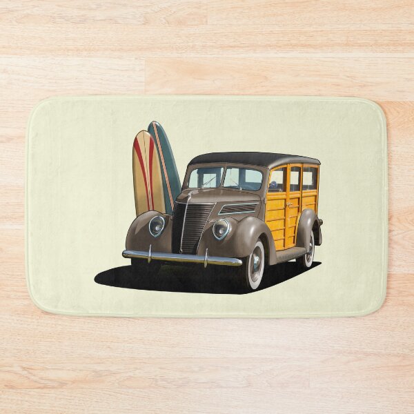 Item preview, 1937 Ford Woody Station Wagon in brown designed and sold by candc-retro.