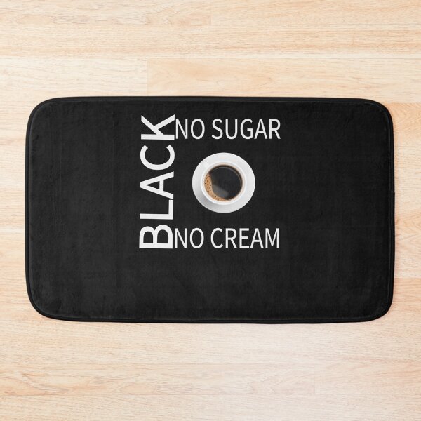 Item preview, Black No Sugar No Cream Coffee Essential T-Shirt designed and sold by UllrichFritsch.