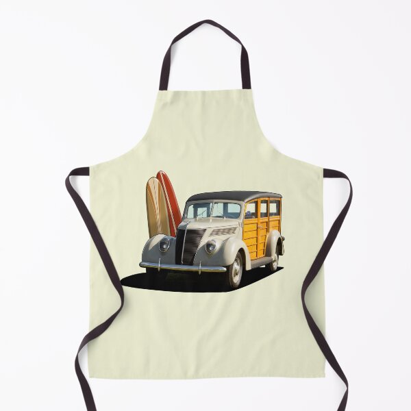 Item preview, 1937 Ford Woody Station Wagon in cream designed and sold by candc-retro.