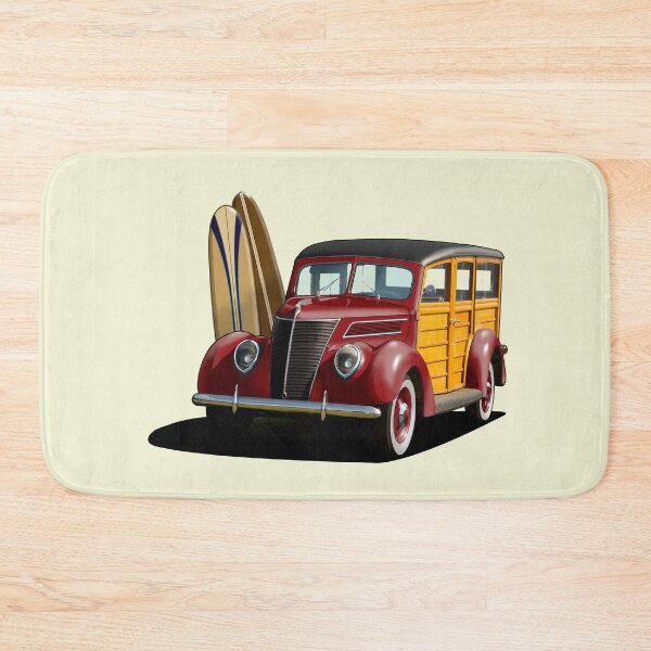 Item preview, 1937 Ford Woody Station Wagon in maroon designed and sold by candc-retro.