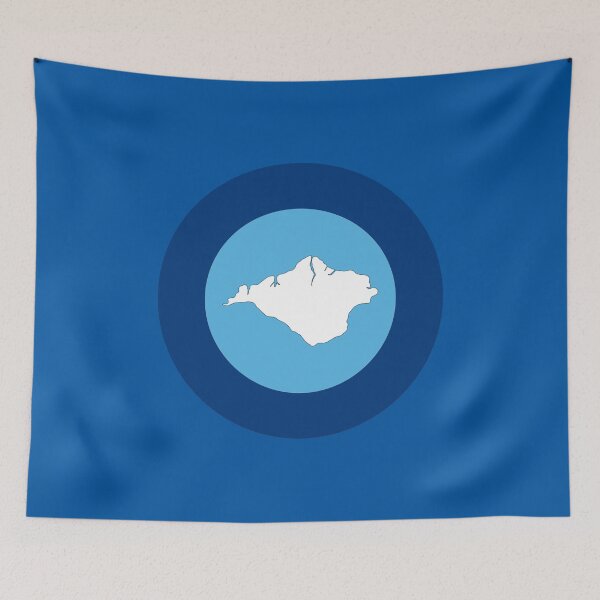Item preview, Isle of Wight Retro mod roundel designed and sold by ModSupporters.