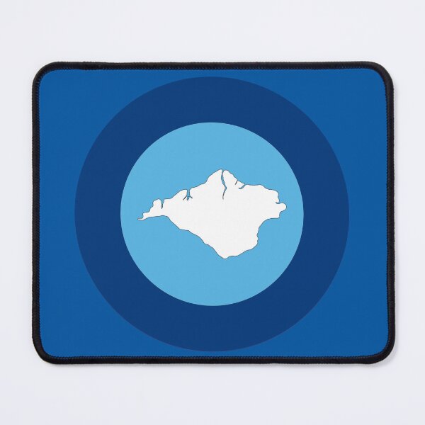 Item preview, Isle of Wight Retro mod roundel designed and sold by ModSupporters.