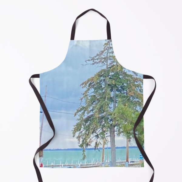 Item preview, Calm Green Waters Blue Stormy Sky designed and sold by gillys.