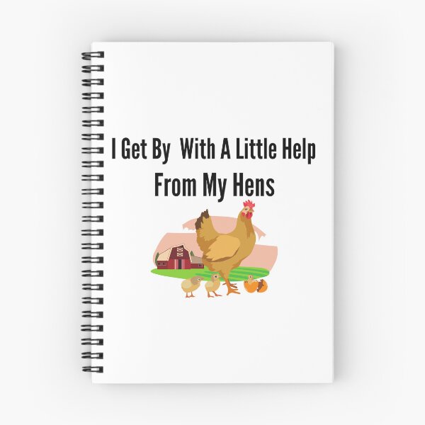 Item preview,  Funny Farmer I Get By With A Little Help From My Hens  designed and sold by badretop.