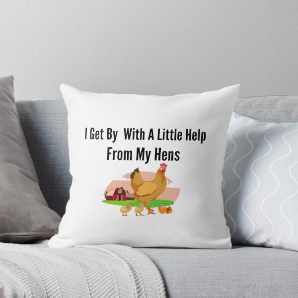 Item preview,  Funny Farmer I Get By With A Little Help From My Hens  designed and sold by badretop.