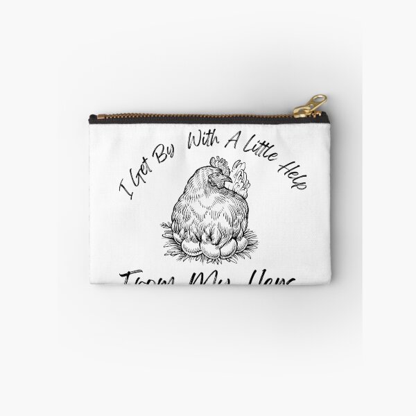 Item preview,  Funny Farmer I Get By With A Little Help From My Hens  designed and sold by badretop.
